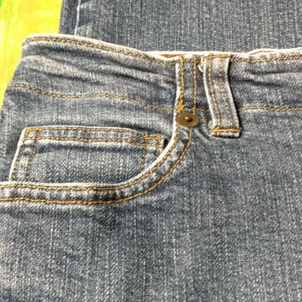 Lands End Classic Boot Five Pocket Jeans - Picture 8 of 12